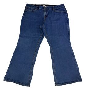 Womens Bootcut Jeans 22WP Plus Hi Rise Stretch Y2K Western Classic Denim Pants